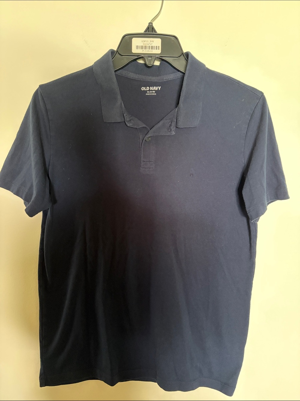 Old Navy Navy Blue Polo Shirt - Short Sleeve